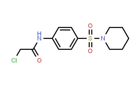 2-Chloro-N-[4-(piperidin-1-ylsulfonyl)phenyl]acetamide