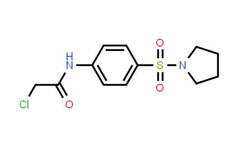 2-Chloro-N-[4-(pyrrolidin-1-ylsulfonyl)phenyl]acetamide