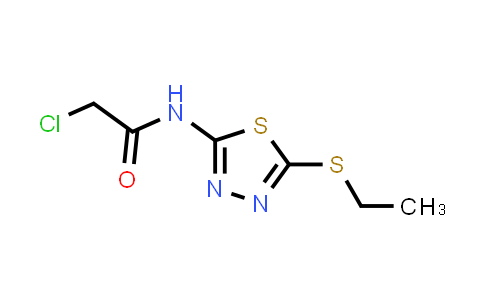 2-Chloro-N-[5-(ethylthio)-1,3,4-thiadiazol-2-yl]acetamide