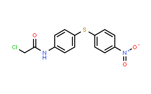 2-Chloro-N-{4-[(4-nitrophenyl)thio]phenyl}acetamide