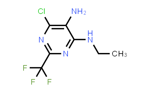 6-Chloro-N4-Ethyl-2-(Trifluoromethyl)-4,5-Pyrimidinediamine