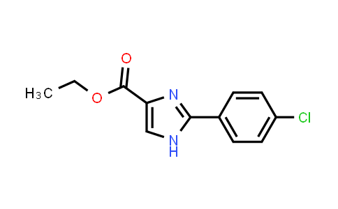 2-(4-Chloro-phenyl)-1H-imidazole-4-carboxylic acid ethylester