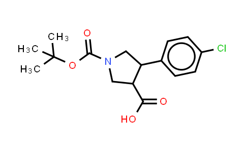 4-(4-Chloro-phenyl)-pyrrolidine-1,3-dicarboxylic acid1-tert-butylester