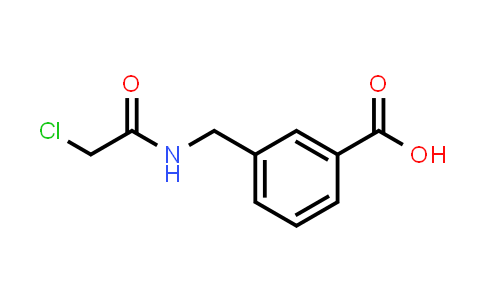 3-{[(Chloroacetyl)amino]methyl}benzoic acid