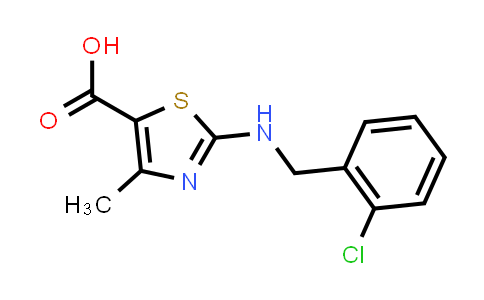 2-[(2-Chlorobenzyl)amino]-4-methyl-1,3-thiazole-5-carboxylic acid