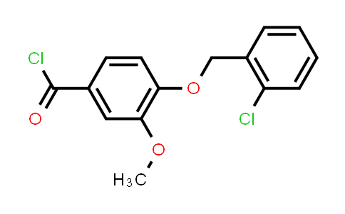 4-[(2-Chlorobenzyl)oxy]-3-methoxybenzoyl chloride