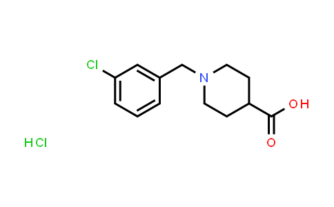 1-(3-Chlorobenzyl)piperidine-4-carboxylic acid hydrochloride