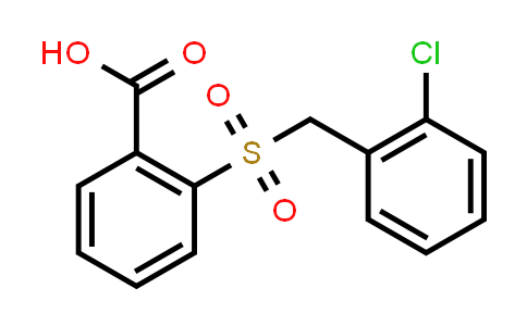 2-[(2-Chlorobenzyl)sulfonyl]benzoic acid