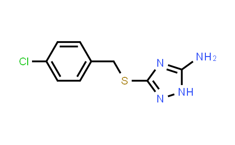 3-[(4-Chlorobenzyl)thio]-1H-1,2,4-triazol-5-amine