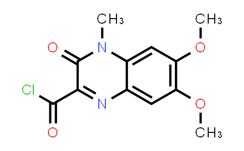 3-(Chlorocarbonyl)-6,7-dimethoxy-1-methyl-2(1H)-quinoxalinone