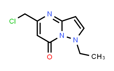 5-(Chloromethyl)-1-ethylpyrazolo[1,5-a]pyrimidin-7(1H)-one