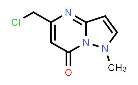 5-(Chloromethyl)-1-methylpyrazolo[1,5-a]pyrimidin-7(1H)-one