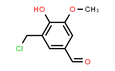 3-(Chloromethyl)-4-hydroxy-5-methoxybenzaldehyde