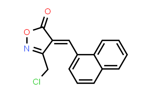(4E)-3-(Chloromethyl)-4-(1-naphthylmethylene)isoxazol-5(4H)-one