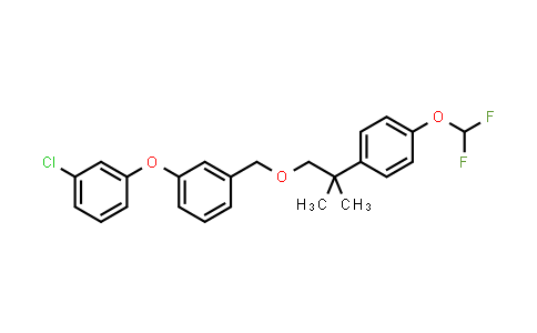 3-(3-Chlorophenoxy)Benzyl 2-(4-Difluoromethoxyphenyl)-2-Methylpropyl Ether