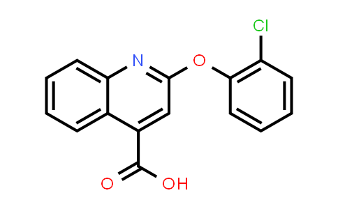 2-(2-Chlorophenoxy)quinoline-4-carboxylic acid