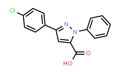 3-(4-Chlorophenyl)-1-phenyl-1H-pyrazole-5-carboxylic acid