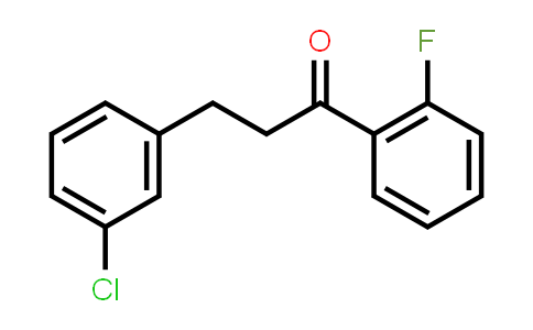 3-(3-Chlorophenyl)-1-(2-fluorophenyl)-1-propanone