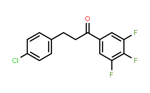 3-(4-Chlorophenyl)-1-(3,4,5-trifluorophenyl)-1-propanone