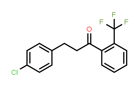 3-(4-Chlorophenyl)-1-[2-(trifluoromethyl)phenyl]-1-propanone
