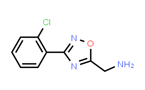 1-[3-(2-Chlorophenyl)-1,2,4-oxadiazol-5-yl]methanamine