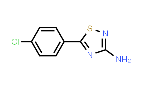 5-(4-chlorophenyl)-1,2,4-thiadiazol-3-ylamine