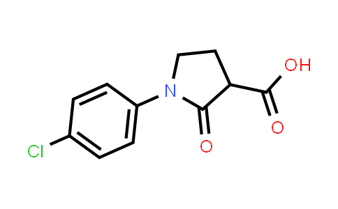 1-(4-Chlorophenyl)-2-oxopyrrolidine-3-carboxylic acid