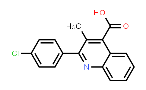 2-(4-Chlorophenyl)-3-methylquinoline-4-carboxylic acid