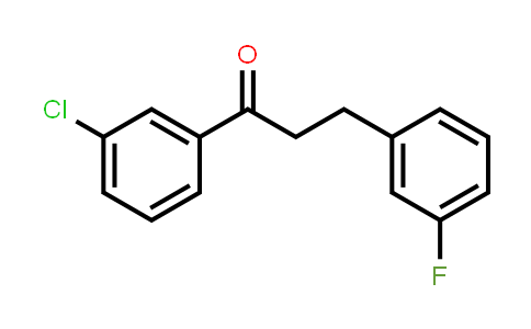 1-(3-Chlorophenyl)-3-(3-fluorophenyl)-1-propanone