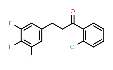 1-(2-Chlorophenyl)-3-(3,4,5-trifluorophenyl)-1-propanone