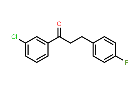 1-(3-Chlorophenyl)-3-(4-fluorophenyl)-1-propanone