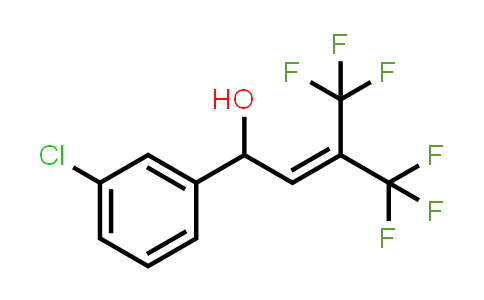 1-(3-Chlorophenyl)-4,4,4-Trifluoro-3-Trifluoromethyl-2-Buten-1-Ol
