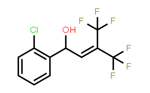 1-(2-Chlorophenyl)-4,4,4-Trifluoro-3-(Trifluoromethyl)-2-Buten-1-Ol