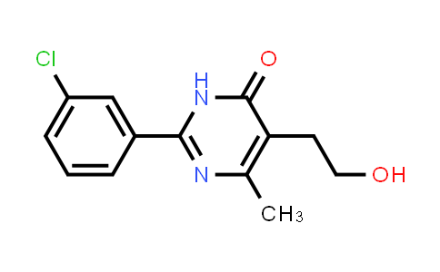 2-(3 -Chlorophenyl)-5-(2-hydroxyethyl)-6-methylpyrimidin-4(3h)-one