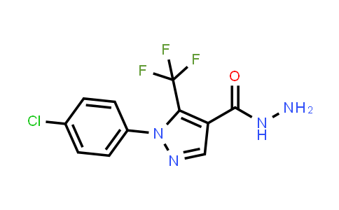 1-(4-Chlorophenyl)-5-(trifluoromethyl)-1H-pyrazole-4-carbohydrazide