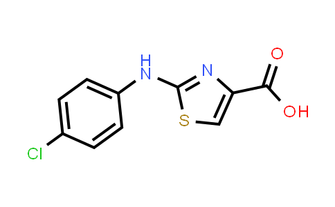 2-((4-Chlorophenyl)amino)-1,3-thiazole-4-carboxylic acid