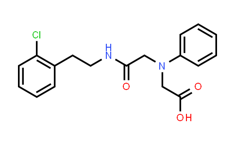 [(2-{[2-(2-Chlorophenyl)ethyl]amino}-2-oxoethyl)(phenyl)amino]acetic acid