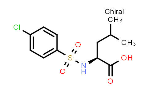 N-[(4-Chlorophenyl)sulfonyl]-L-leucine