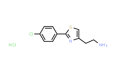 2-(2-(4-Chlorophenyl)thiazol-4-yl)ethanamine hydrochloride