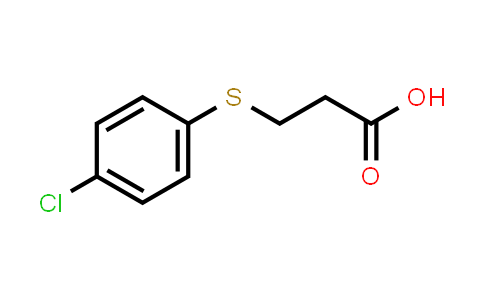 3-[(4-Chlorophenyl)thio]propanoic acid