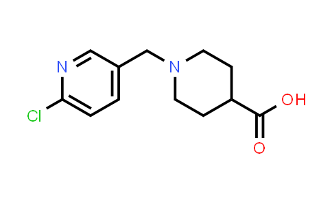 1-[(6-Chloropyridin-3-yl)methyl]piperidine-4-carboxylic acid