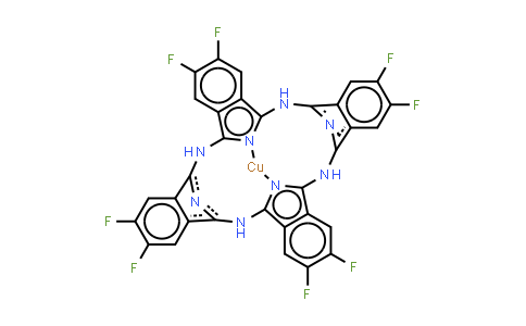 Copper(II) 2,3,9,10,16,17,23,24-Octafluorophthalocyanine (purified by sublimation)