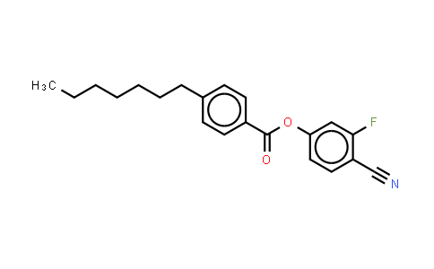 4-正庚基苯甲酸-3-氟-4-氰基苯酯