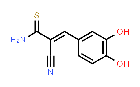 2-Cyano-3-(3,4-dihydroxy-phenyl)-thioacrylamide