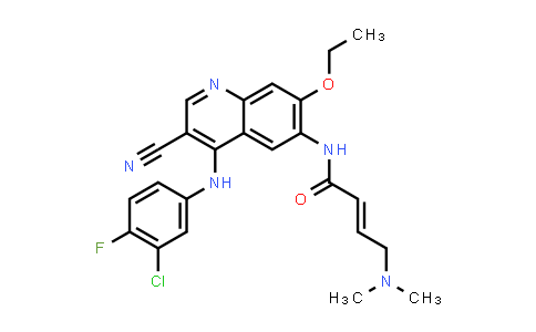 3-Cyano-4-[(3-chloro-4-fluorophenyl)amino]-6-[[4-(N,N-dimethylamino)-1-oxo-2-buten-1-yl]amino]-7-ethoxyquinoline