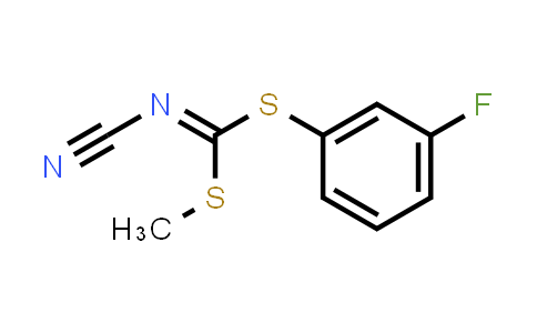Cyano-Carbonimidodithioicacid 3-Fluorophenyl Methyl Ester