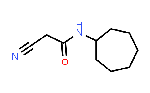 2-Cyano-N-cycloheptylacetamide