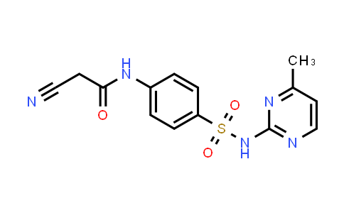 2-Cyano-N-(4-{[(4-methylpyrimidin-2-yl)amino]sulfonyl}phenyl)acetamide