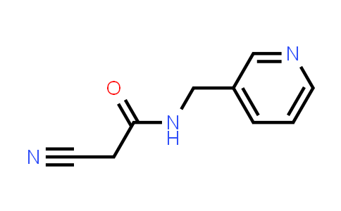 2-Cyano-N-(pyridin-3-ylmethyl)acetamide