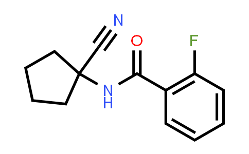 N-(1-Cyanocyclopentyl)-2-fluorobenzamide